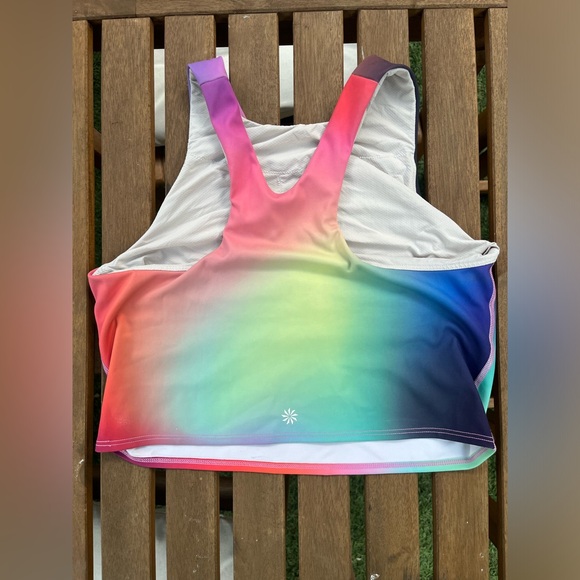Athleta Conscious Love Proudly Special Edition Pride Crop - Picture 4 of 5